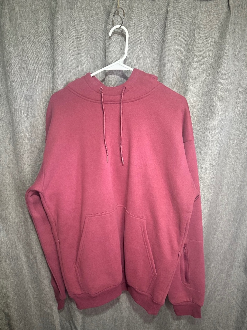 Comfrt Airplane Mode Travel Hoodie Berry Pink Small